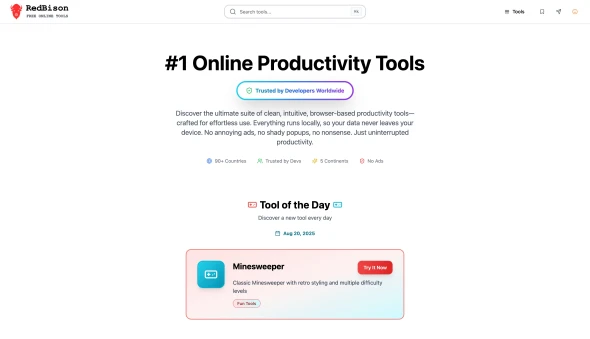 #1 Online Productivity Tools 화면