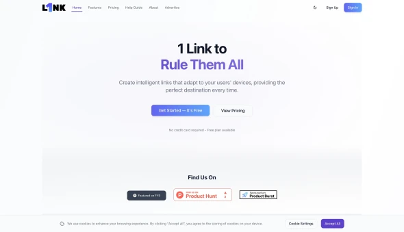 1Link.to 화면