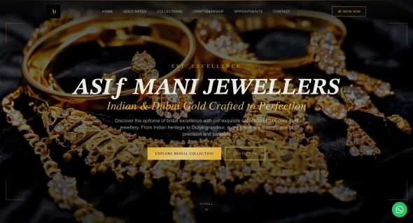 asif mani jewellers 화면