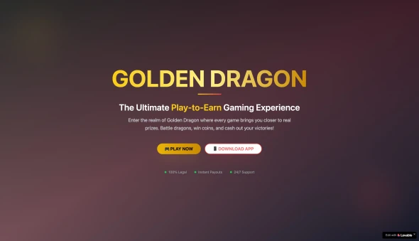 Golden Dragons 화면