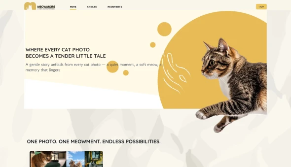 Meowmoire 화면
