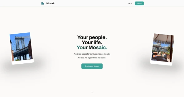 Mosaic 화면