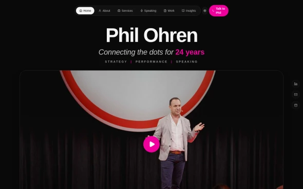 Phil Ohren Consulting | Keynote, Marketing Advisor & Fractional CMO 화면