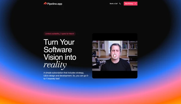 Pipeline.app 화면