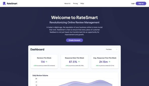 RateSmart 화면