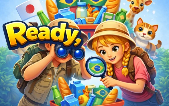 Ready, Steady, Find! 화면