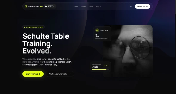 Schultetable.app 화면