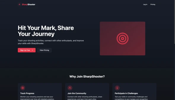 Sharp Shooter Community 화면