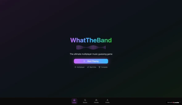What The Band 화면