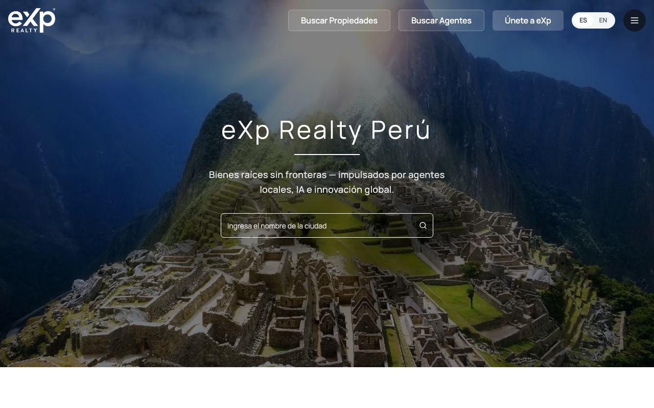 eXp Realty Peru 화면